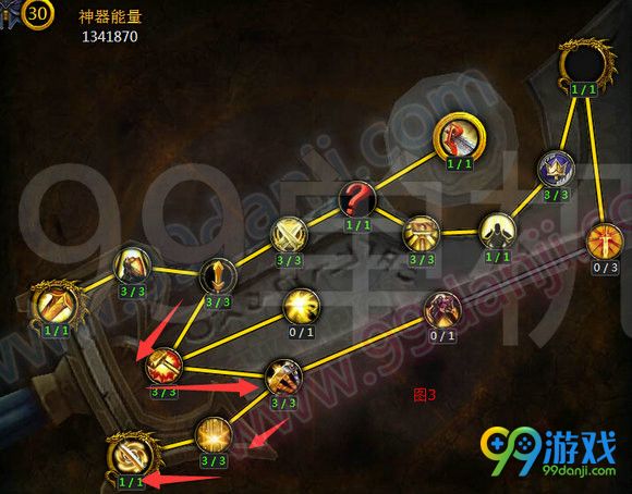 魔兽世界7.0惩戒骑神器路线 惩戒骑神器特质路线加点