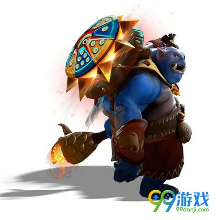 dota2 2016不朽3蓝胖武器特效外观展示图