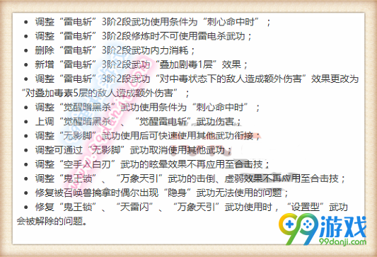 剑灵6月韩服刺客2016技能改动图