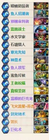 炉石传说安戈洛活鱼骑卡组分享 活鱼骑卡组图文解析