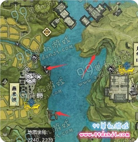 天涯明月刀鱼群坐标一览 鱼群刷新位置全地图详解