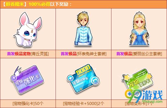 6.9-6.19 端午节开醇香糯米送宠物青丘灵狐