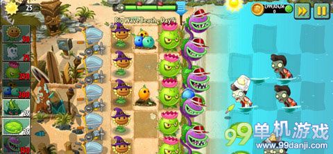 植物大战僵尸2国际版海滩世界第4关图文攻略