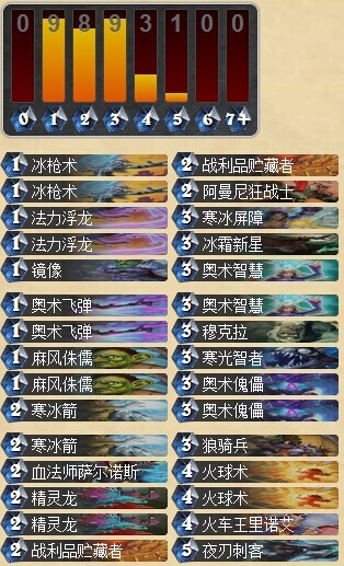 炉石传说针对型打脸法师卡组分享 专治奇迹贼