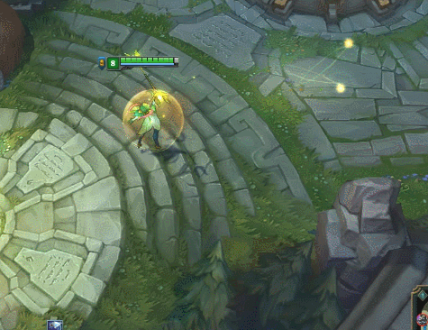 lol7.1版本大元素使拉克丝视觉效果改动gif特效展示