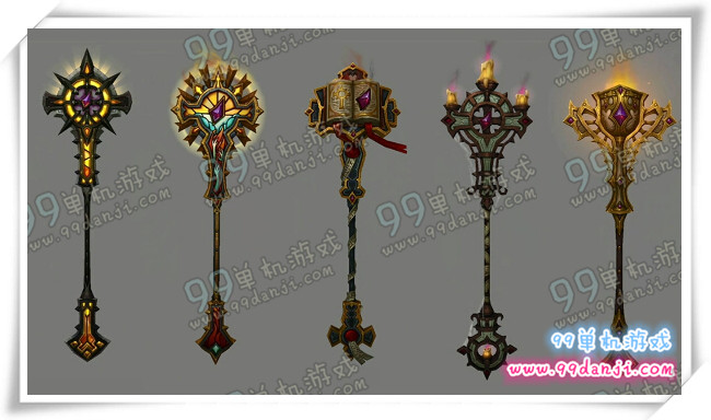 魔兽世界7.0牧师神器外观展示 牧师神器外观特效视频