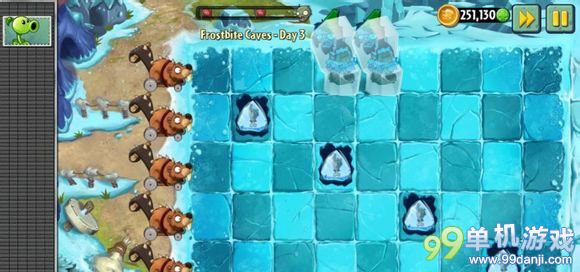 植物大战僵尸2国际版冰霜洞穴第3关图文攻略