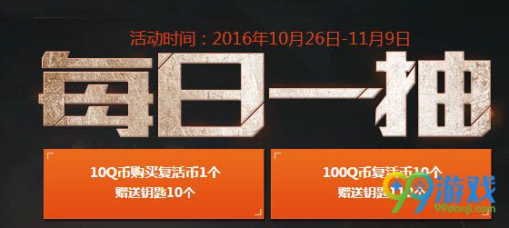 CF每日一抽活动地址 每日一抽钥匙数量奖励一览