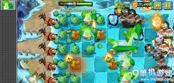 植物大战僵尸2国际版冰霜洞穴第5关图文攻略