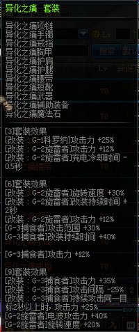 DNF12月15日异界套套装效果改版属性细节详解