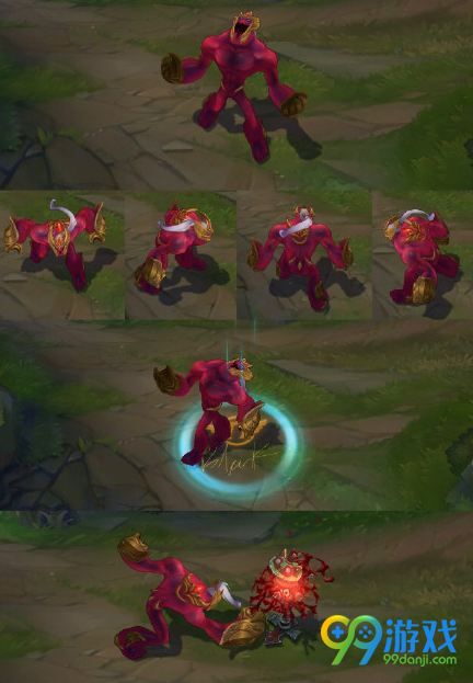 LOL2016 SKT T1总决赛皮肤特效 2016SKTT1冠军皮肤