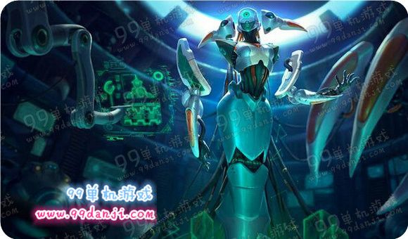LOL源科技程序丽桑卓Program Lissandra新皮肤特效