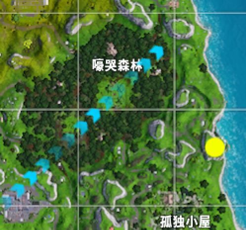 堡垒之夜房车组成的王冠/金属组成的乌龟/潜艇在哪?