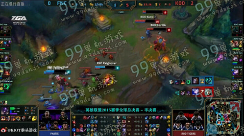 LOLS5全球总决赛半决赛FNCvsKOO第三场文字战报图文详情
