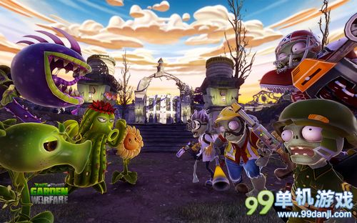 植物大战僵尸花园战争简易心得及白金攻略