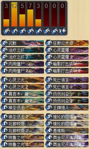 炉石传说6月国服天梯冲进前十的变速牧师卡组分享