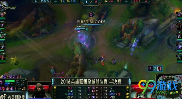 lolS6半决赛10月22日SKTvsROX第五场文字战报