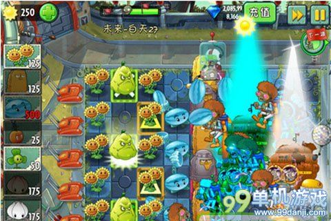 植物大战僵尸2中文版未来世界第27关图文攻略 