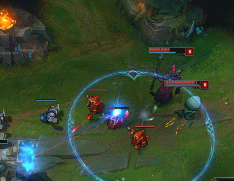 lol7.1版本大元素使拉克丝视觉效果改动gif特效展示