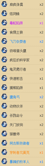 炉石传说美服第一戈莫克快攻猎卡组分享