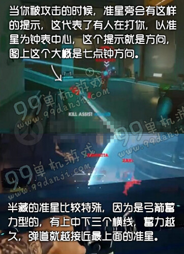 守望先锋准星含义说明 不同英雄准星代表信息图解