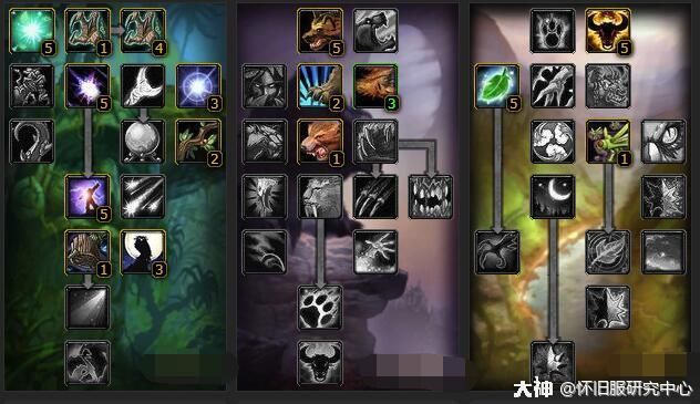 魔兽世界怀旧服德鲁伊天赋攻略