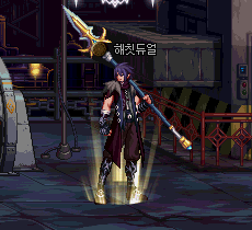 DNF韩服魔枪士决斗者二觉站街特效展示