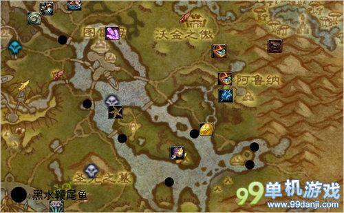 魔兽世界6.0哪里能钓鱼？各地图钓鱼点攻略