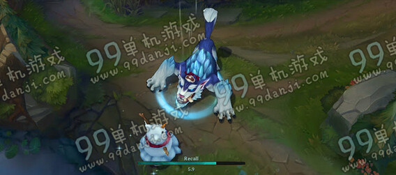 LOL冰雪节纳尔新皮肤特效 2015冰雪节纳尔新皮肤特效视频