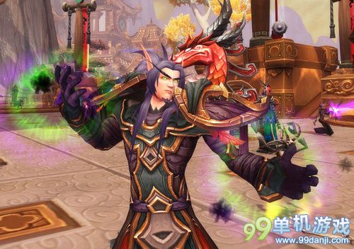 魔兽世界6.1测试服男血精灵新模型一览