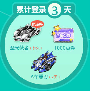 QQ飞车暑假不说再见狂欢继续活动地址 送点券永久时装