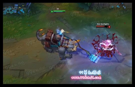 LOL6.2野兽猎手瑟庄妮新皮肤特效展示视频分享