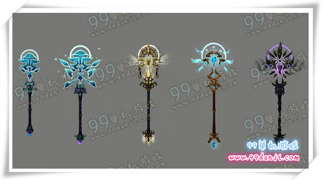 魔兽世界7.0牧师神器外观展示 牧师神器外观特效视频