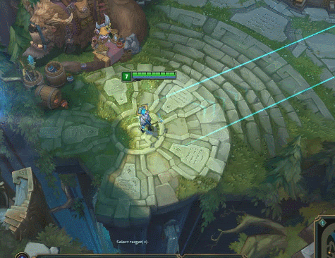 lol7.1版本大元素使拉克丝视觉效果改动gif特效展示