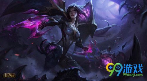 LOL新英雄虚空之女凯莎原画公布 虚空之女凯莎美术设定
