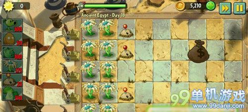 植物大战僵尸2神秘埃及第18关图文攻略