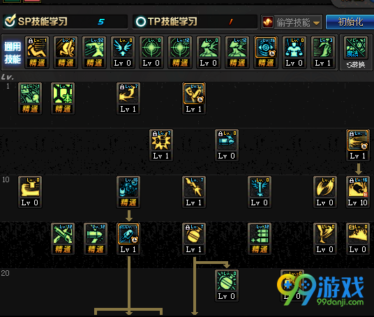 DNF起源版本男弹药刷图怎么加点 DNF起源版本男弹药刷图加点攻略