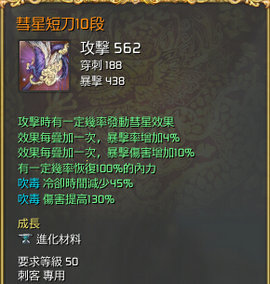 剑灵彗星短刀外观展示 2016彗星短刀怎么获得