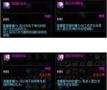 dnf星空深渊灵石怎么得 dnf星空深渊灵石有什么用