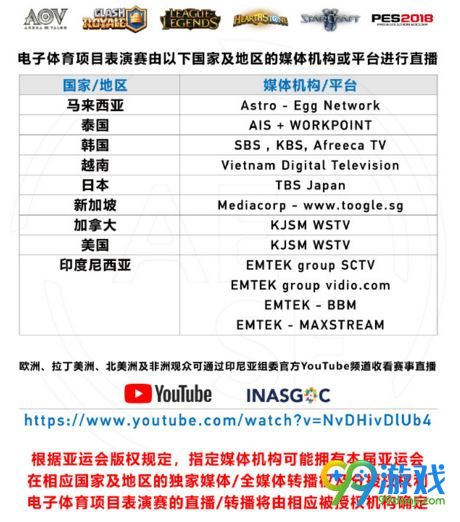 8月27日LOL亚运会直播地址 亚运会英雄联盟小组赛直播在哪看