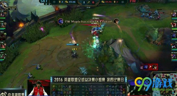 lol2016全球总决赛10月3日SKTT1 vs FW文字战报 0:1