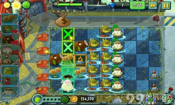 植物大战僵尸2未来世界第19天暴力流打法攻略