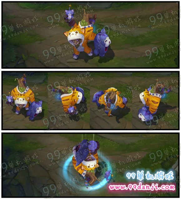 LOL2016年愚人节茂凯新皮肤喵凯特效图视频展示