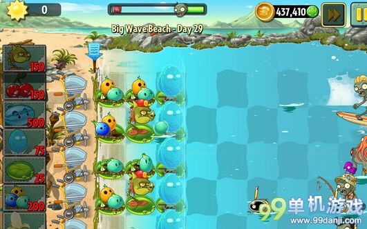 植物大战僵尸2国际版海滩世界第29关图文攻略