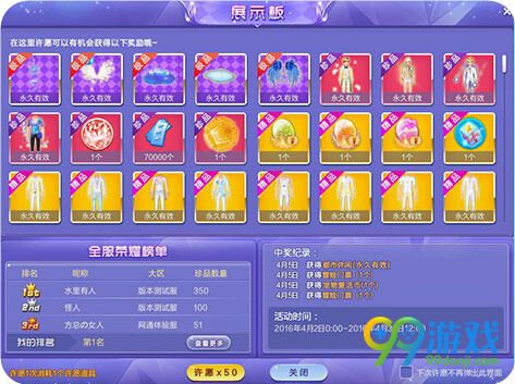 QQ炫舞聚宝池许愿奖励有什么 聚宝池许愿奖励一览