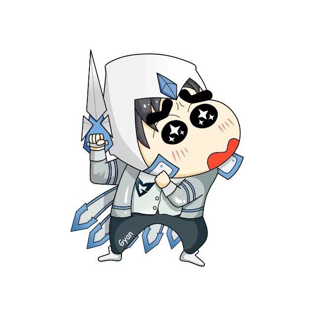 LOL蜡笔小新版英雄Q版卡通头像壁纸下载汇总合集