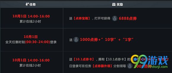 QQ飞车2016十一准点在线活动地址 十一盛典送永久
