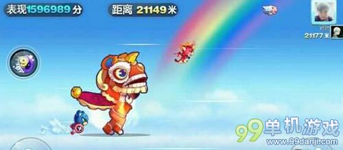 天天酷跑舞狮闹闹和紫翼神龙属性对比分析