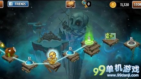 植物大战僵尸2海盗海域第14关图文攻略