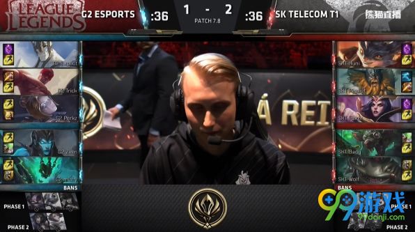 lol季中冠军赛总决赛SKTvsG2文字战报 SKT3：1G2
